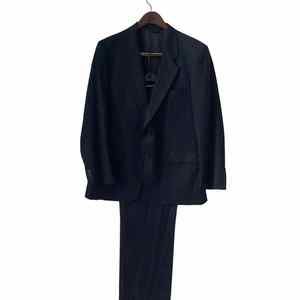 Esserre Woolmaster Suit Mens Suit 42 Black Vintage Y2K Italian Fine Merino Wool
